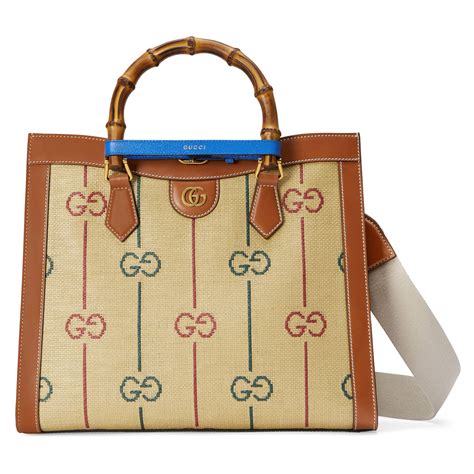 gucci medium deco tote|gucci diana medium shoulder bag.